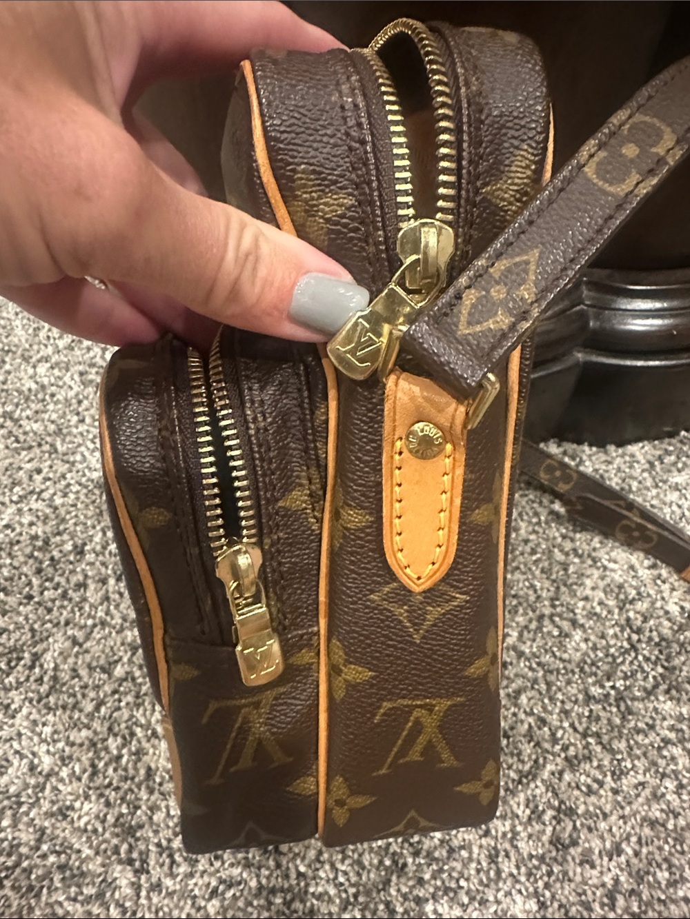 Vintage Louis Vuitton Brown Monogram Amazon. - Picture 9 of 15